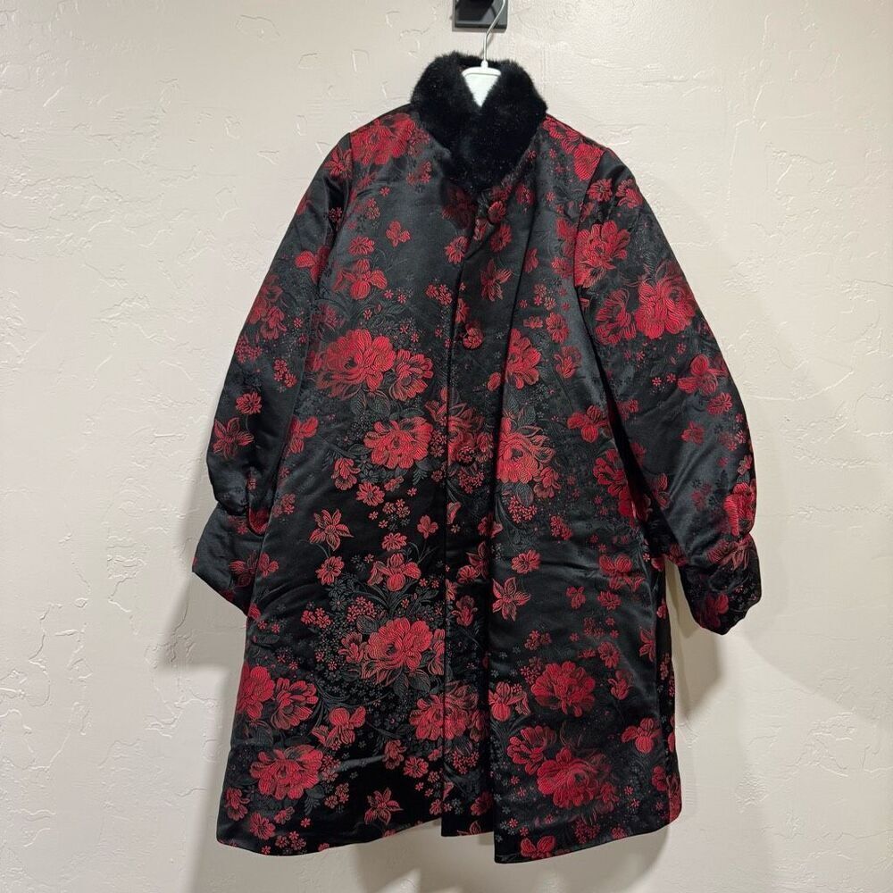 Red and Black Rose Jacket & Dress by Bed of Roses Druh Farrell Canada